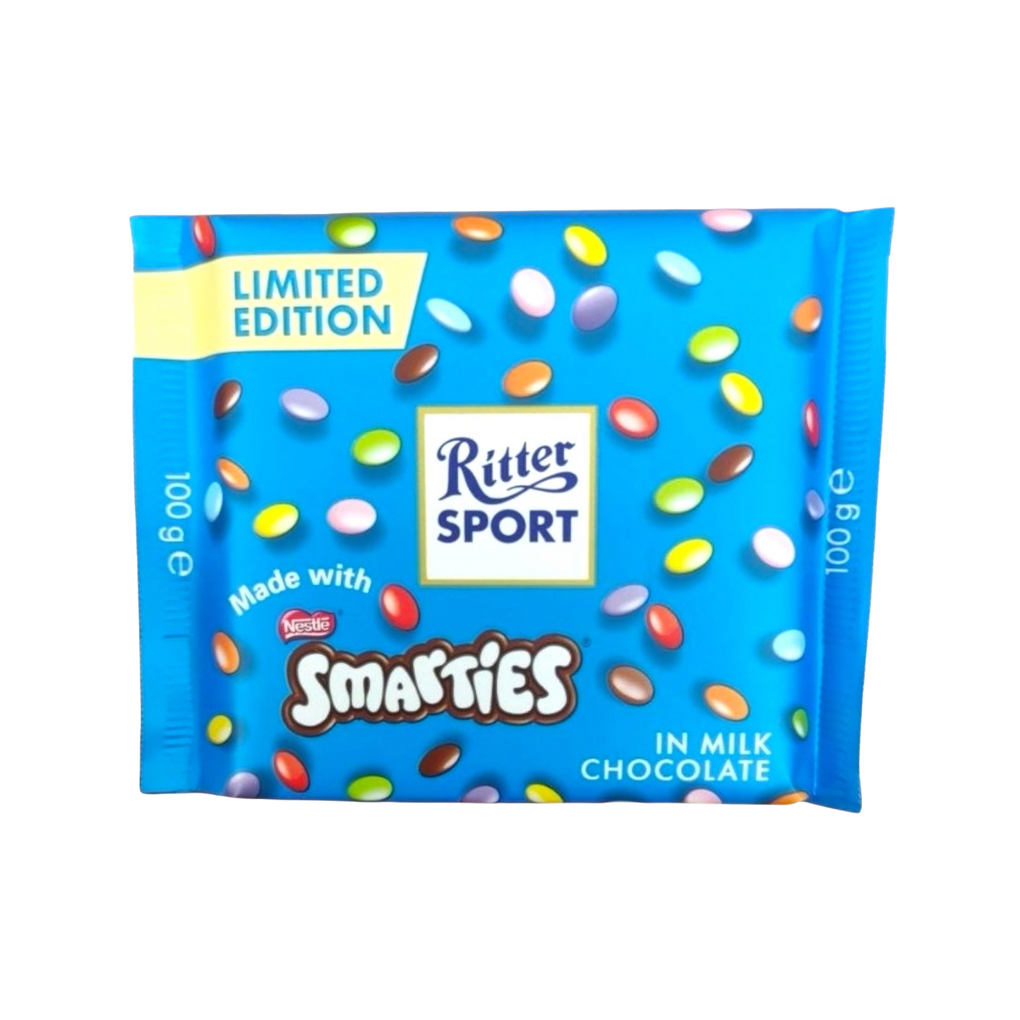 Ritter Sport Milk Chocolate w/ Smarties - 100g Limited Edition