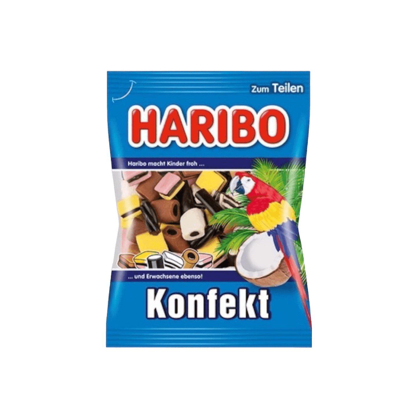 Haribo Konfekt Candies - Assorted flavors of Licorice Candy - 175g