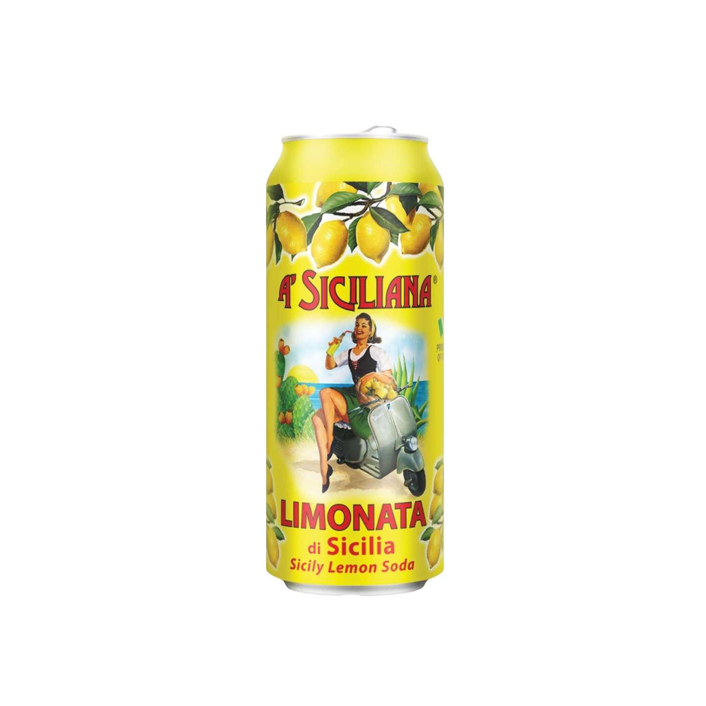 A’ Siciliana Sicilian Limonata Lemon Soda 11.15oz - CARBONATED & SPARKLING