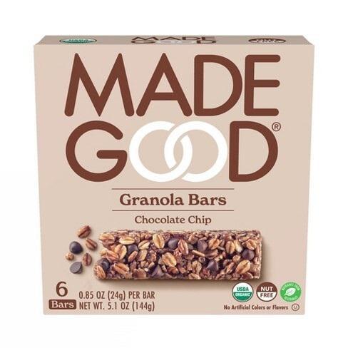 Made Good - Chocolate Chip Granola Bars (6CT) - Granola bar