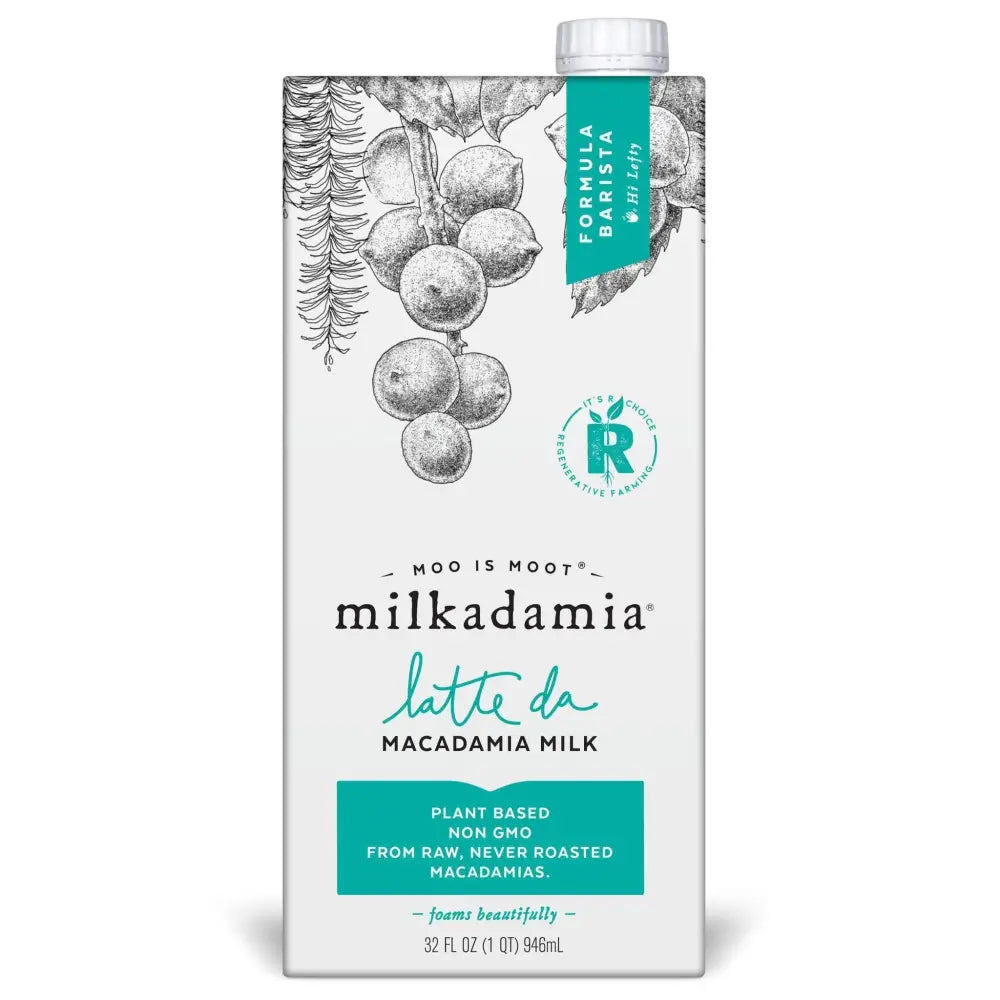 Milkadamia - ’Latte Da Barista’ Macadamia Milk (32OZ)