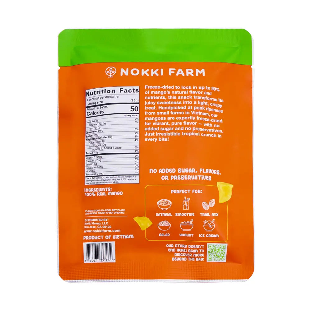 Freeze-Dried Mango