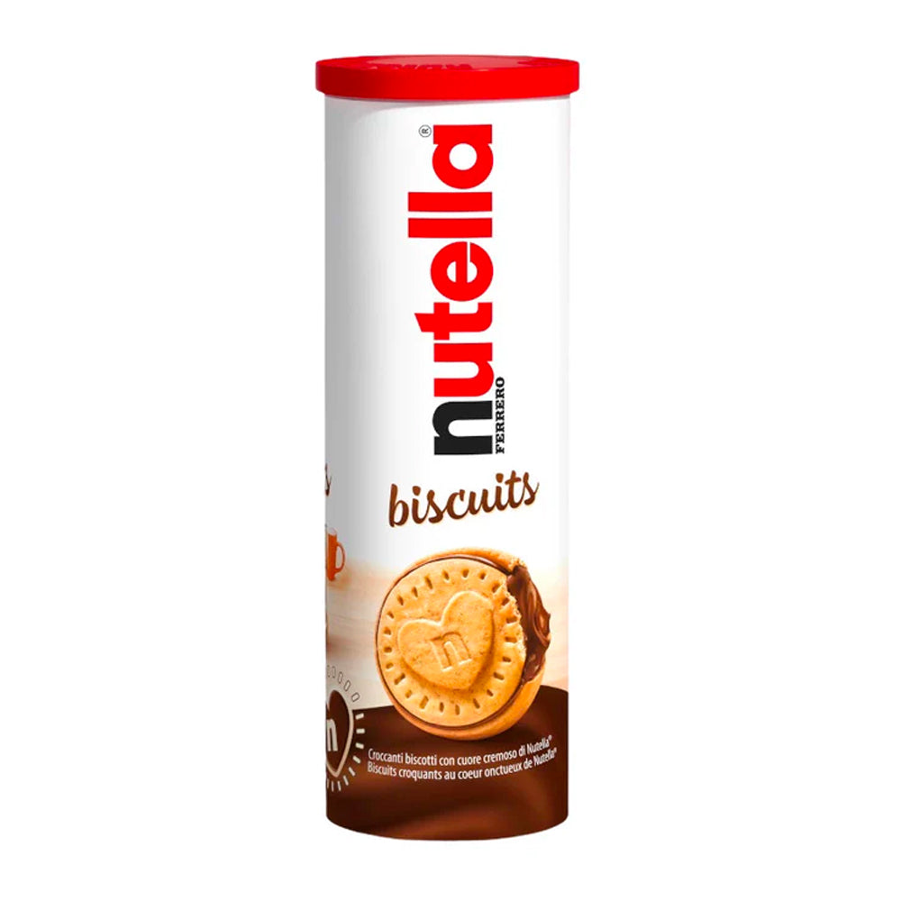 Nutella Biscuits Ferrero Tube (166g) - cookies