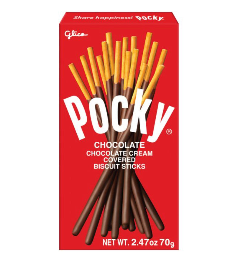 POCKY Chocolate 45g 10 pack - Cookies