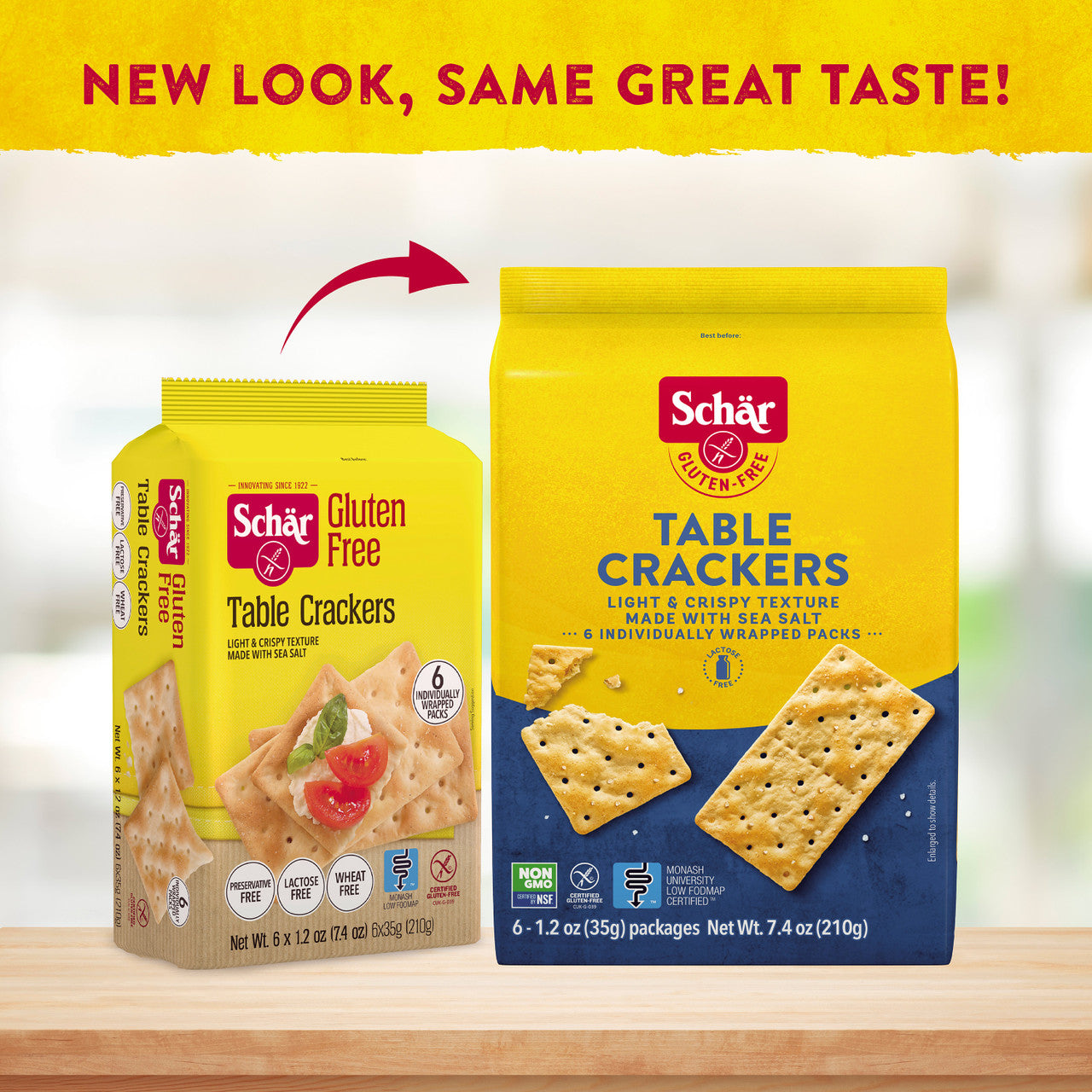 SCHAR TABLE CRACKERS ( 5 X 7.4 OZ   )-1