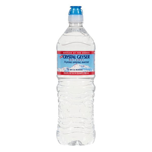 Crystal Geyser Alpine Sprng Water Sprt (24x700ML )-0