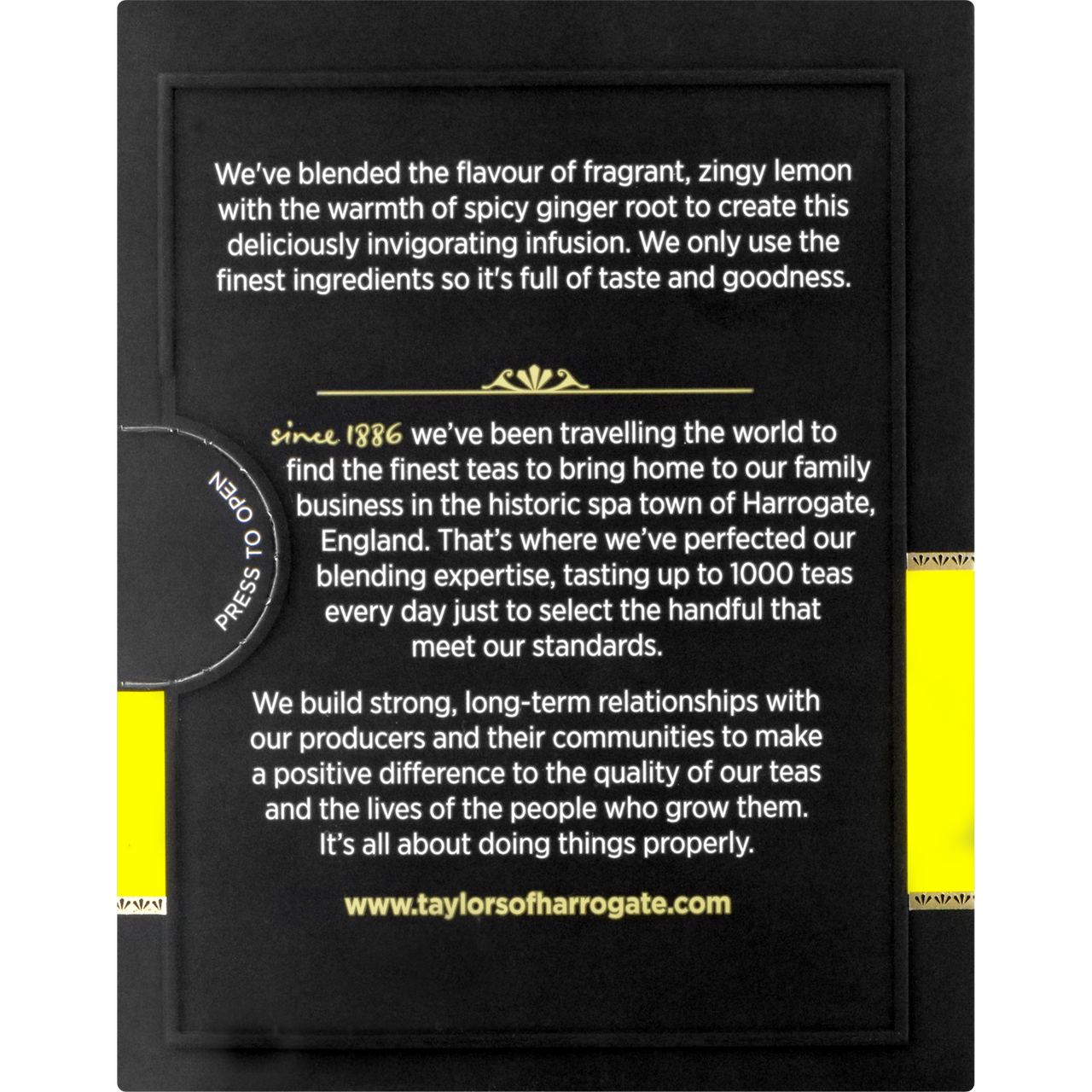 TOH LEMON & GINGER TEA ( 6 X 20 BAG  )-3