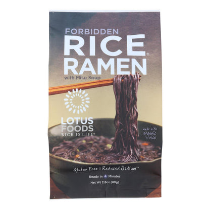 Lotus Foods Organic Rice Ramen With Miso Soup (10x2.8 OZ)-0