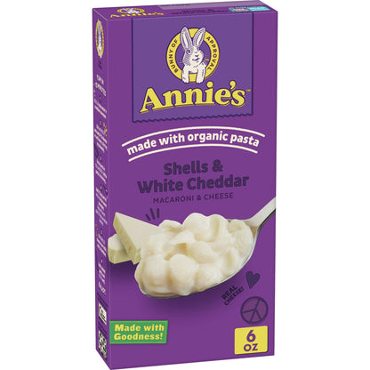 Annie's Shells and White Cheddar (12x6 Oz)-1