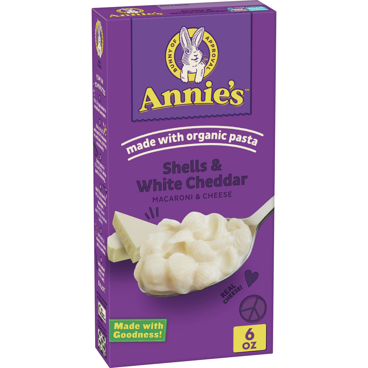 Annie's Shells and White Cheddar (12x6 Oz)-0