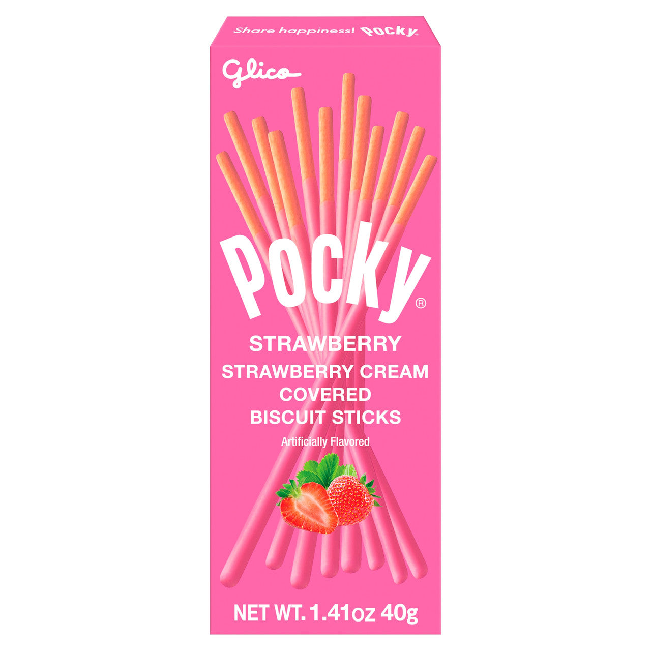 Glico Pretz Cookie Strawberry (20x1.41OZ )-0