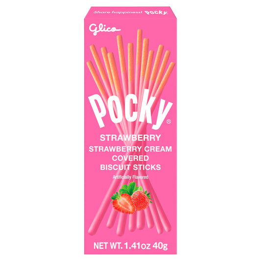 Glico Pretz Cookie Strawberry (20x1.41OZ )-0