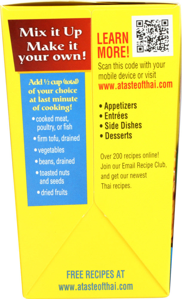 Taste Of Thai Pad Thai Quick Meal Noodles (6x5.75 Oz)-1