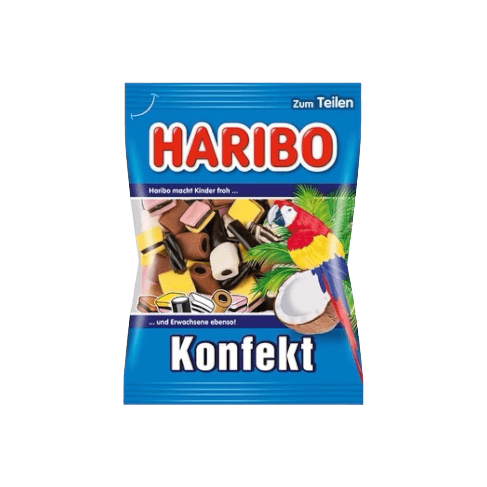Haribo Konfekt Candies - Assorted flavors of Licorice Candy - 175g