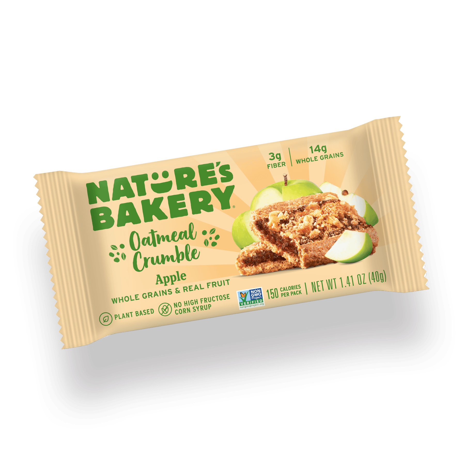 Nature's Bakery Oatmeal Crumble Apple Flavor - (6packs x 8.46oz)