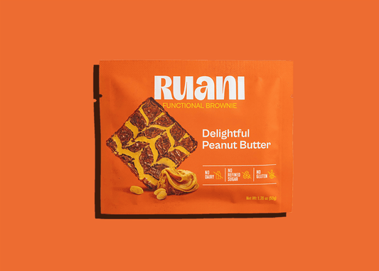 Ruani Delightful Peanut Butter Brownie - 6 pack