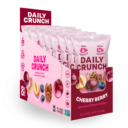 CHERRY BERRY NUT MEDLEY (SNACK PACK) - 8 Pack - Nuts & Seeds
