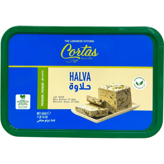 Cortas Halva With Pistachios – Traditional Sweet Treat - Halva