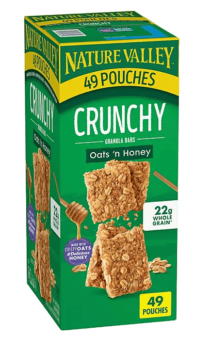 Nature Valley Oats 'n Honey Crunchy Granola Bars - 49 ct.