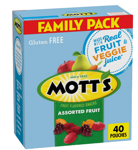 Mott's Fruit Flavored Snacks Family Pack - 40 Ct, 32 oz