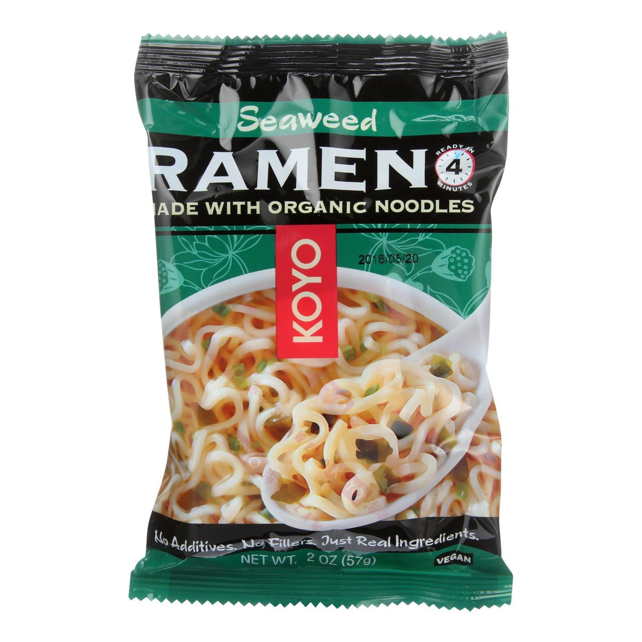 Koyo Foods Seaweed Dry Ramen (12x2 Oz)-0