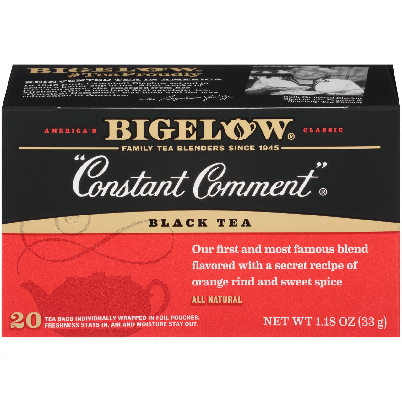Bigelow Constant Comment Tea (6x20 Bag )-0
