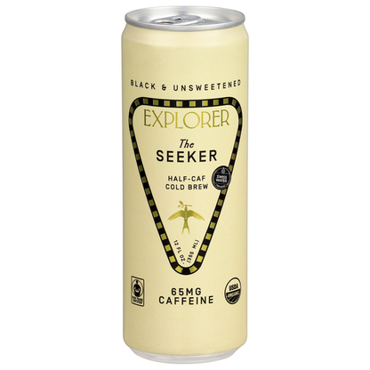 Explorer Black & Unsweetened Half-Caf The Seeker Cold Brew