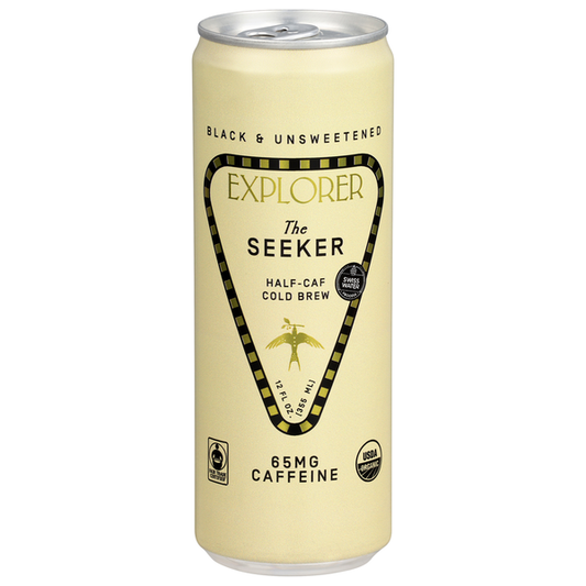 Explorer Black & Unsweetened Half-Caf The Seeker Cold Brew