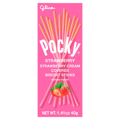 Glico Pretz Cookie Strawberry (20x1.41OZ )-1