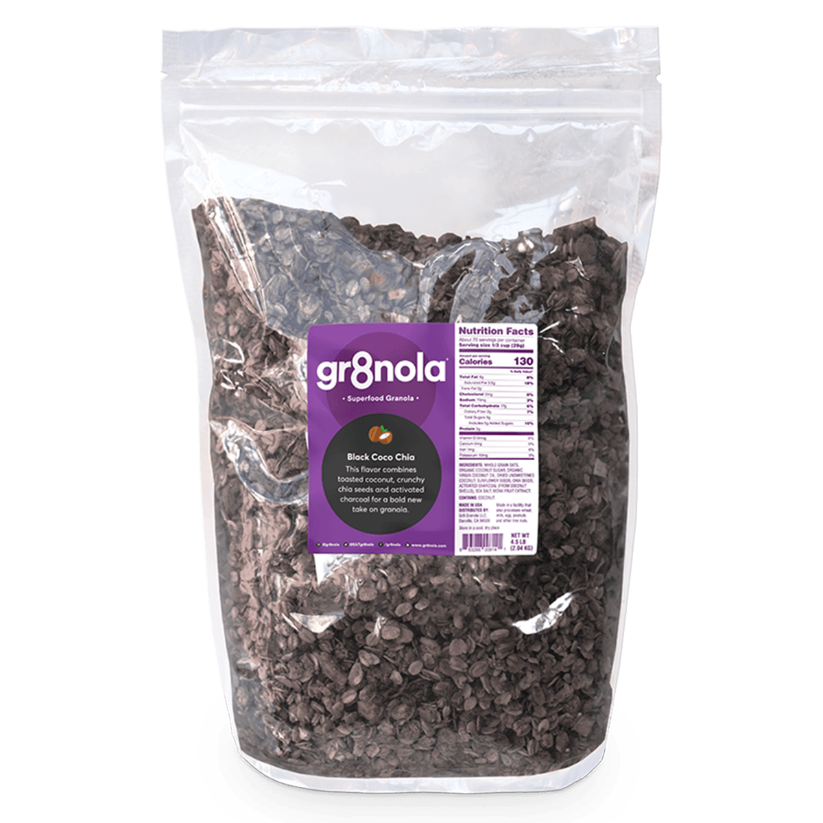 Black Coco Chia (4.5lb) - granola