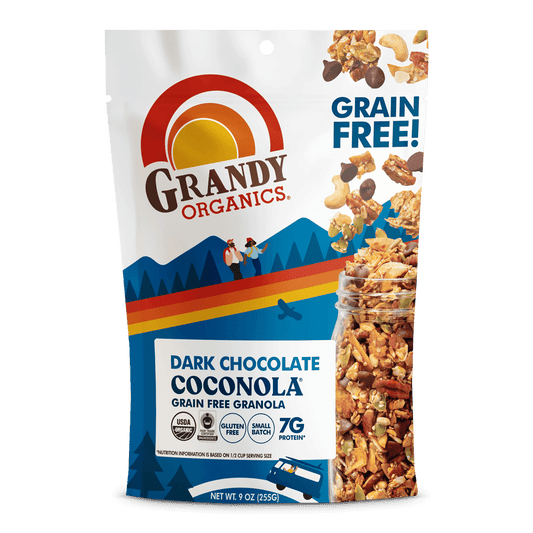 Dark Chocolate Coconola - 9oz bag - Grain Free Granola