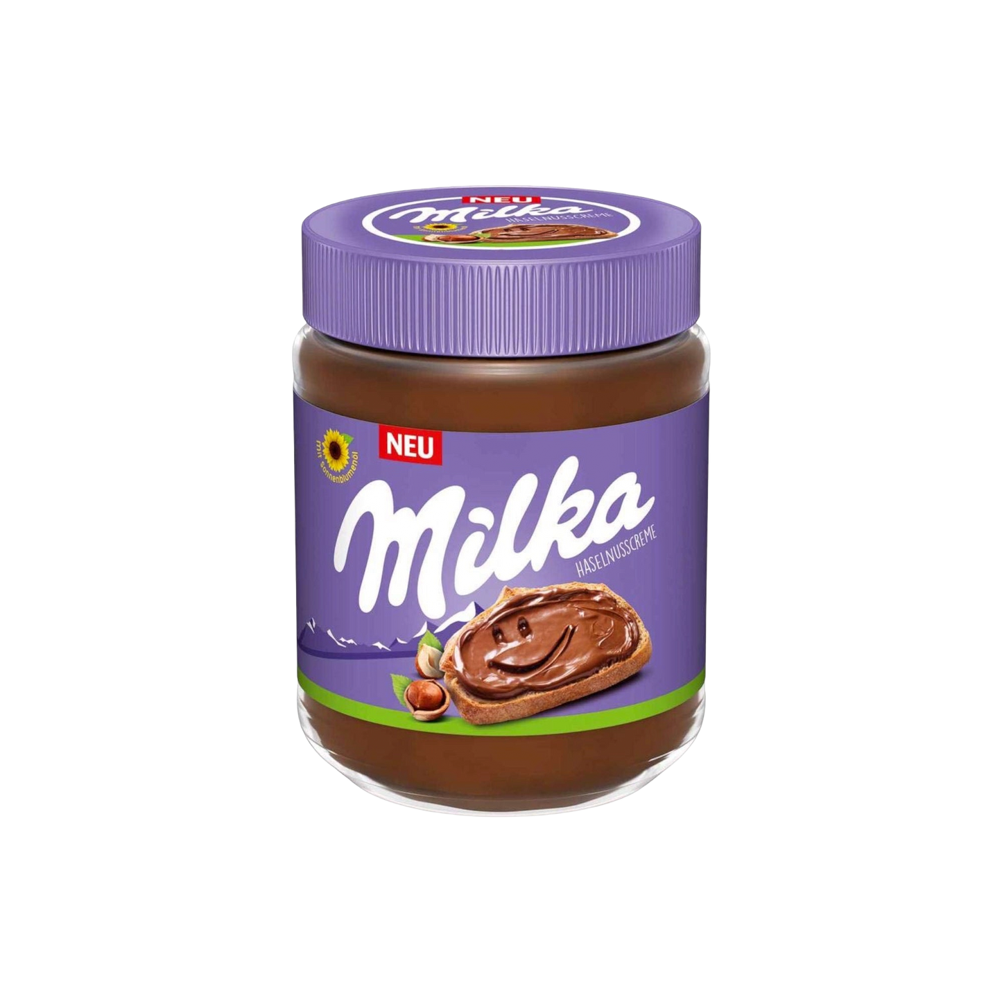 Milka Hazelnut Cream Spreadable Cream  Glass jar 350g