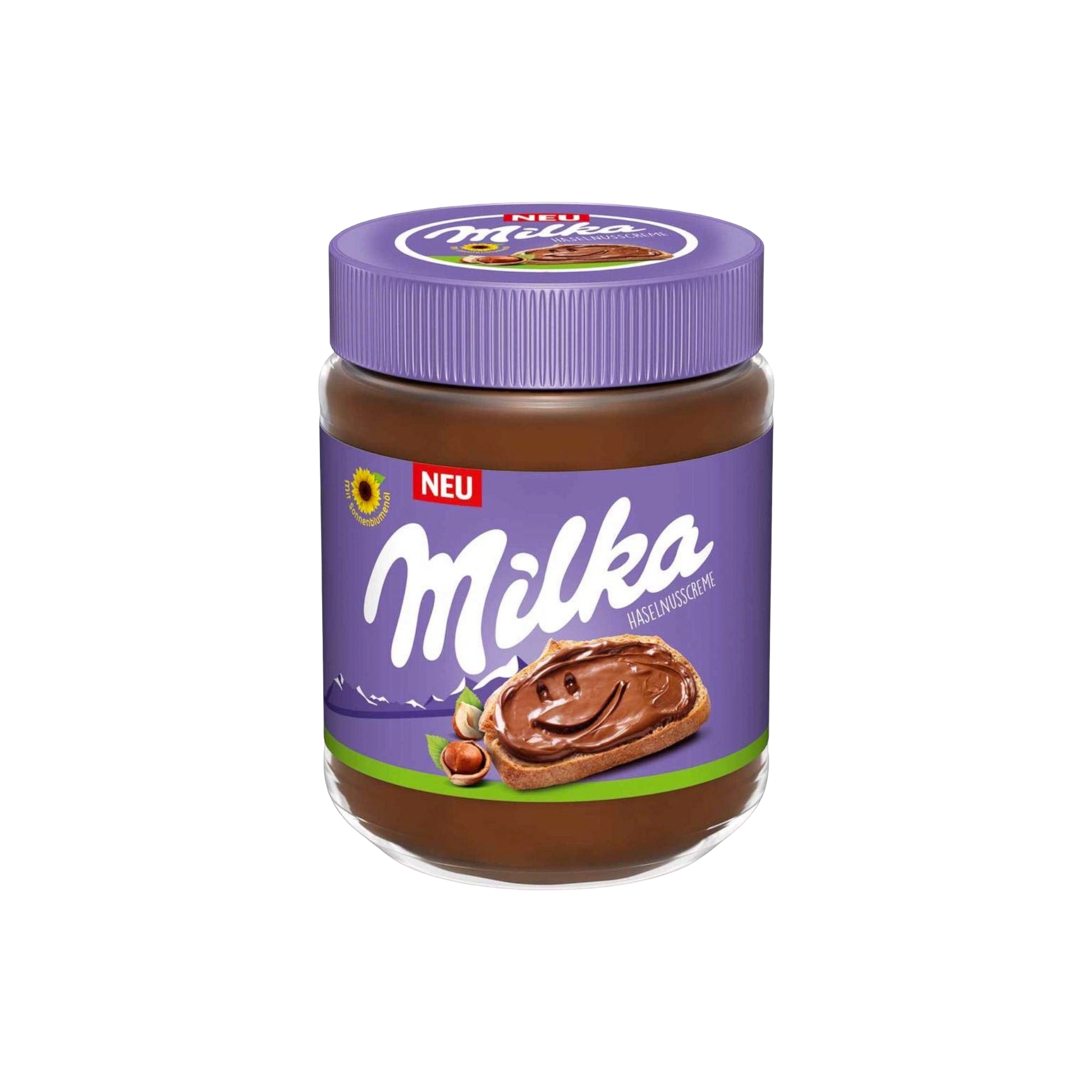 Milka Hazelnut Cream Spreadable Cream  Glass jar 350g