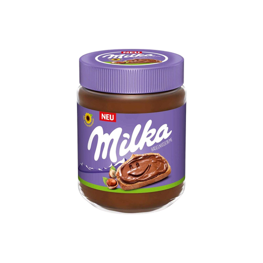 Milka Hazelnut Cream Spreadable Cream  Glass jar 350g