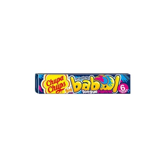 Chupa Chups Big Babol Tongue Painter Bubble Gum - 27.6g