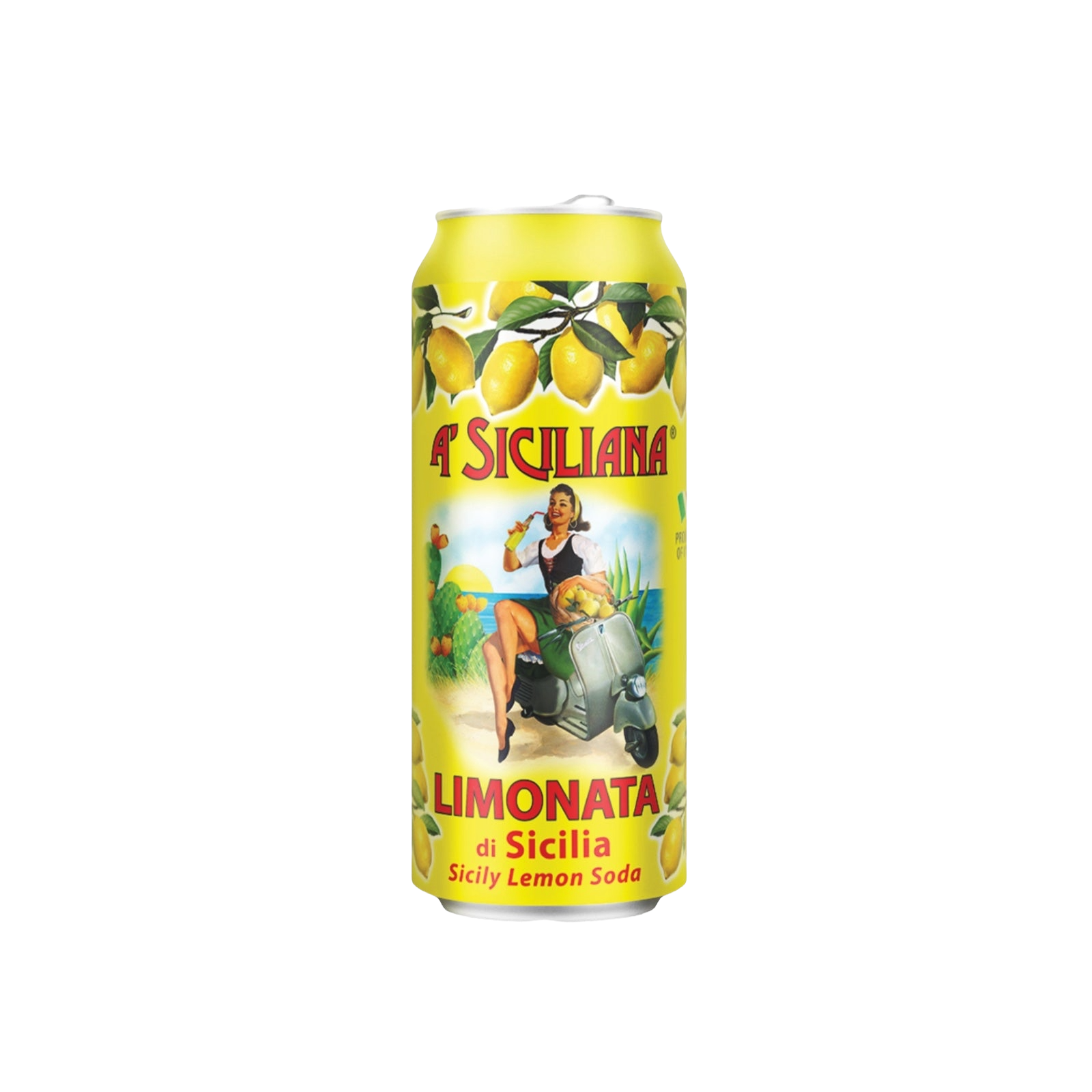 A’ Siciliana Sicilian Limonata Lemon Soda 11.15oz