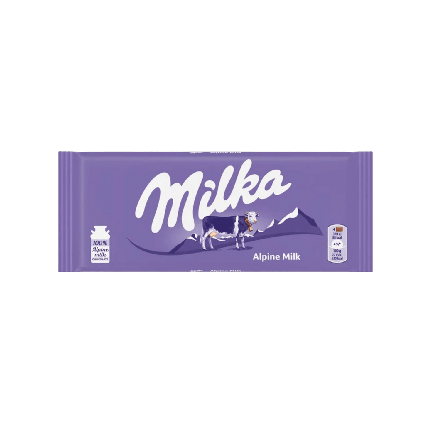 Milka Chocolate Bar Alpine Milk 90g