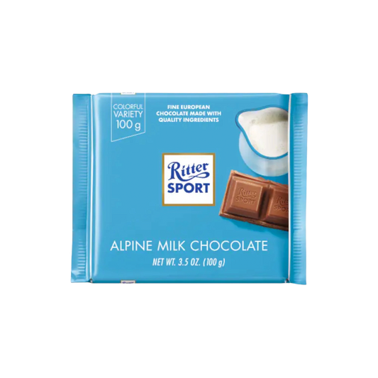 Ritter Sport Alpine Milk Chocolate 100g