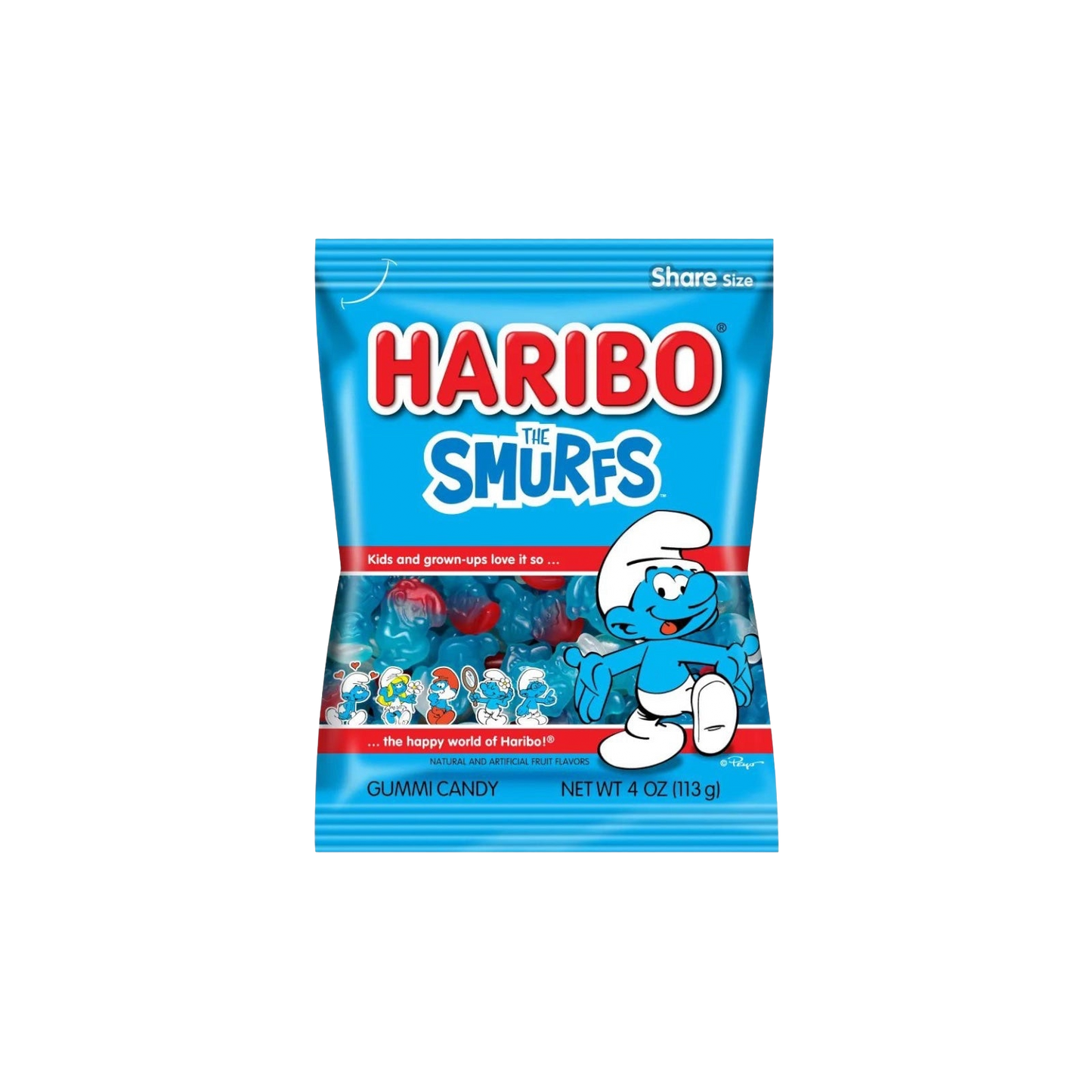 Haribo Gummy Candy The Smurfs 175g