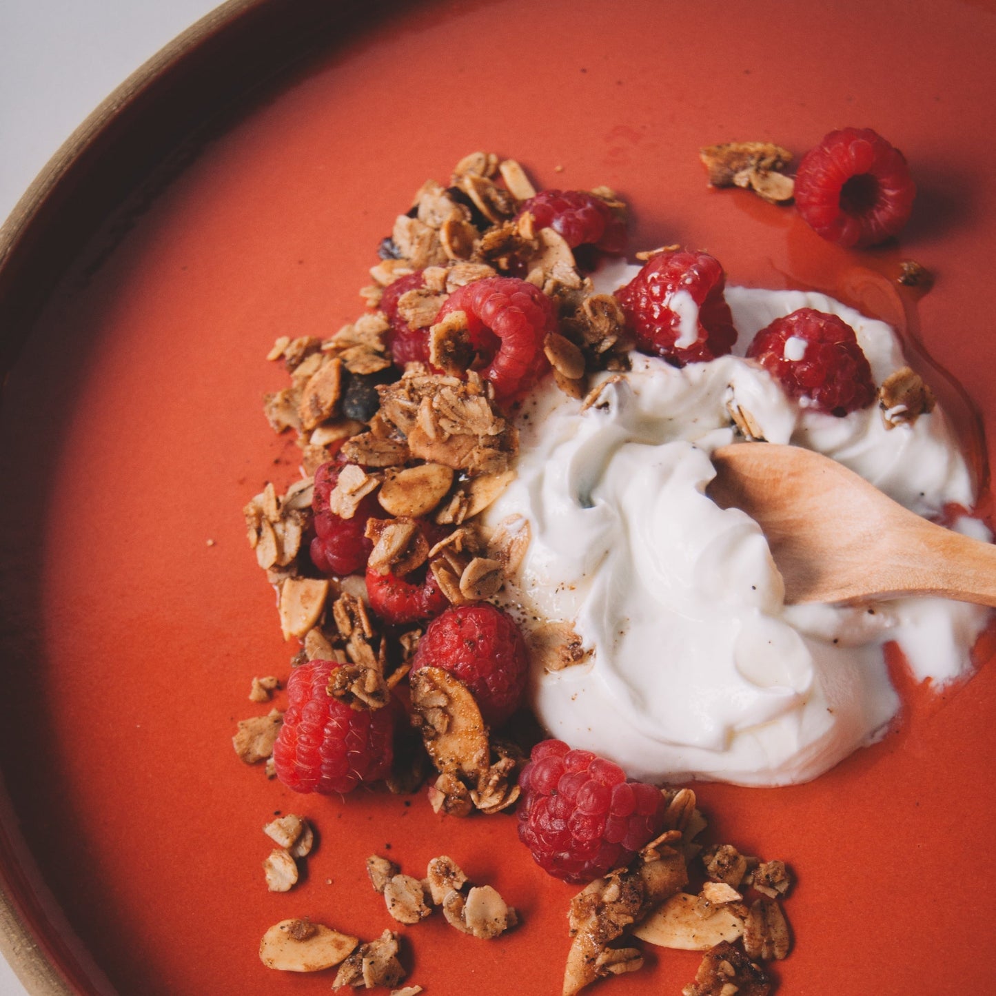 Vanilla Bean Granola with Sour Cherries - Granola