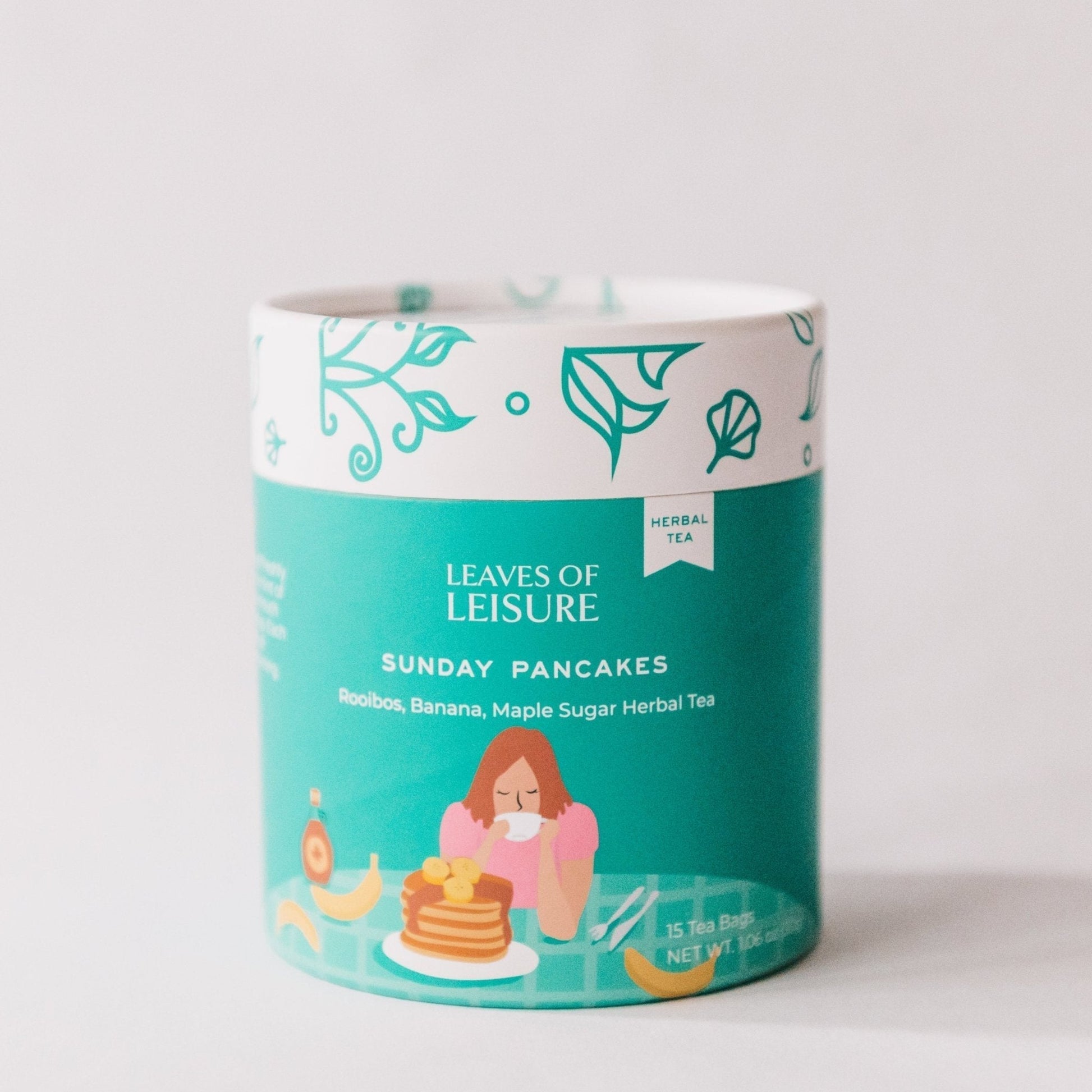Sunday Pancakes Herbal Tea - Canister (15 tea bags) - Tea & Infusions