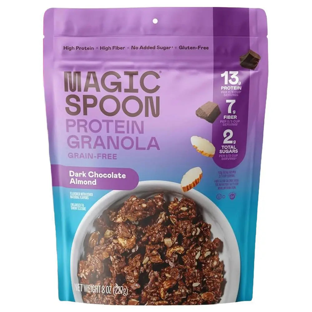 Magic Spoon - ’Dark Chocolate Almond’ Protein Granola (8OZ)