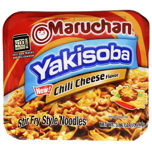 Maruchan Yakisoba Noodles Chili Cheese 3.86 oz