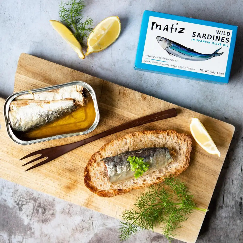 Matiz Espana - Wild Sardines In Spanish Olive Oil (120G) - Tinned Fish