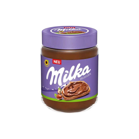 Milka Hazelnut Cream Spreadable Cream Glass jar 350g - Hazelnut Spread