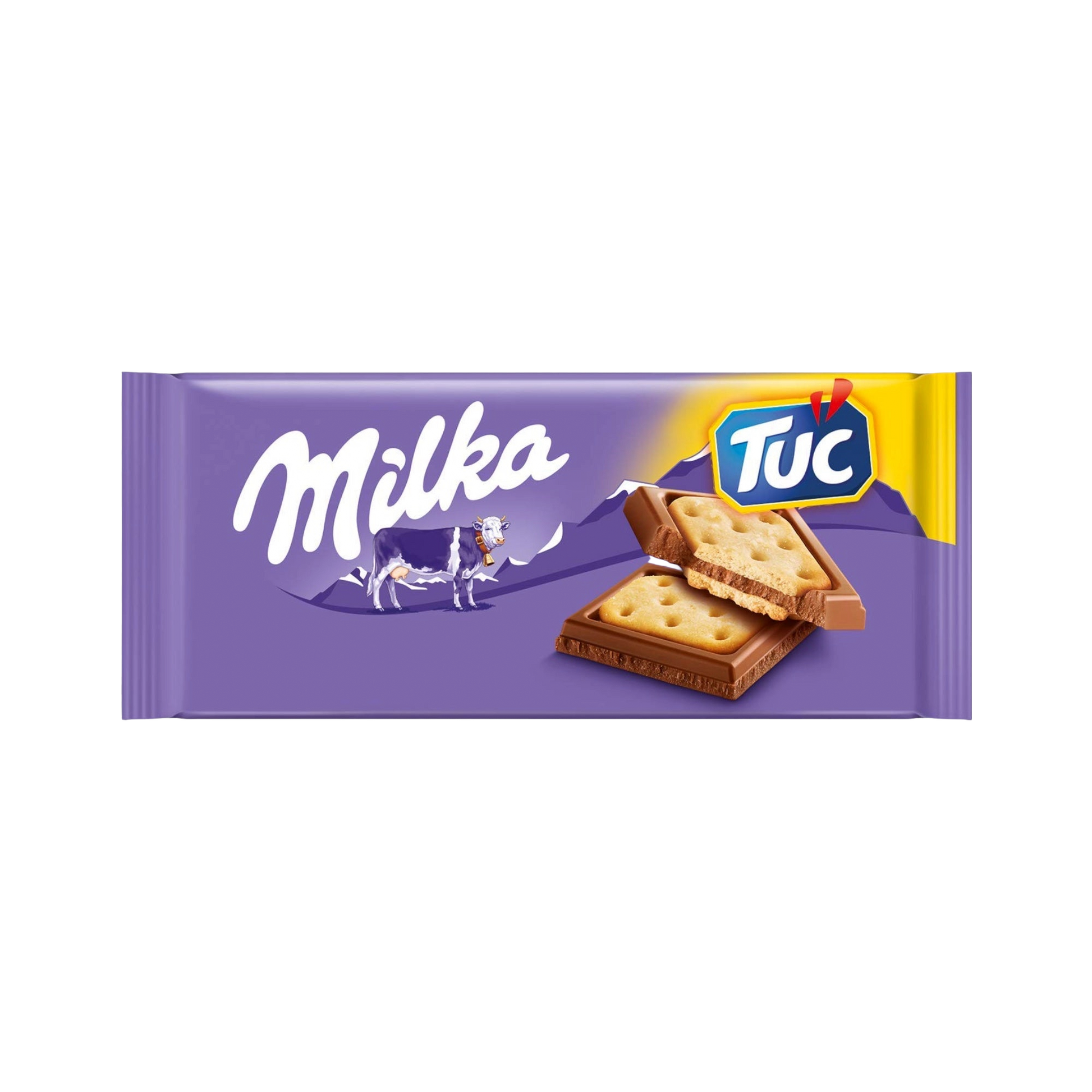Milka & Tuc Crackers Chocolate Bar 87g - CRACKERS