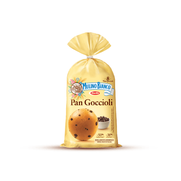 Mulino Bianco Pan Goccioli 8 Snacks - Cake