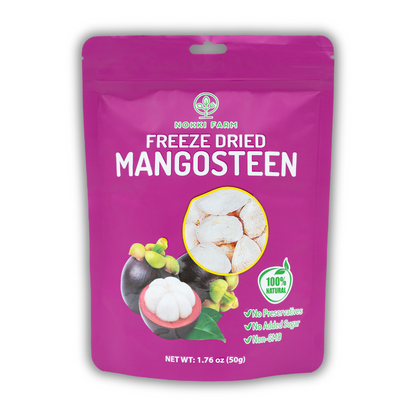 Nokki Farm Freeze-Dried Mangosteen - (1.76oz or Mini Six Pack) - Fruit Snacks