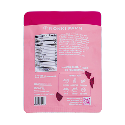 Freeze-Dried Red Dragon Fruit - Fruit Snacks
