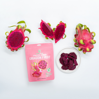 Freeze-Dried Red Dragon Fruit - Fruit Snacks